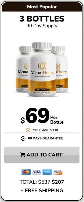 buy memohoney 3 bottles